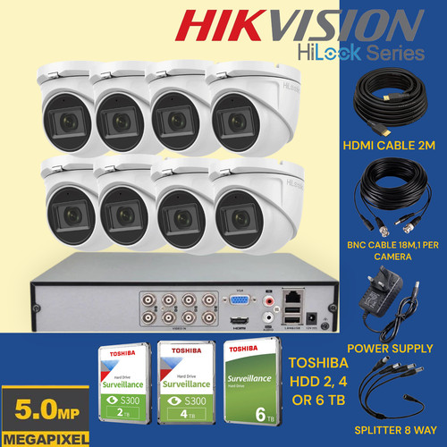 Hikvision hilook 5mp cctv - hikvision,