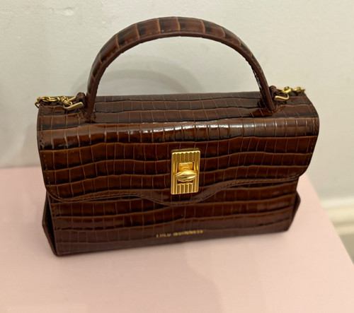 Lulu guinness brown leather - lulu,