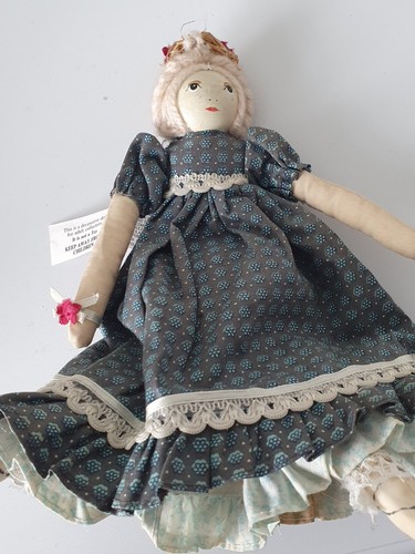 Lovely vintage cloth doll with - lovely,