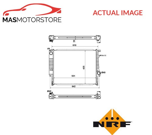 Engine cooling radiator nrf - cooling,