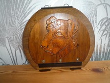 VINTAGE  WOODEN LETTER RACK