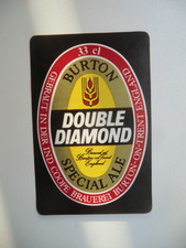 MINT IND COOPE DOUBLE DIAMOND BURTON SPECIAL ALE  33cl BREWERY BEER BOTTLE LABEL