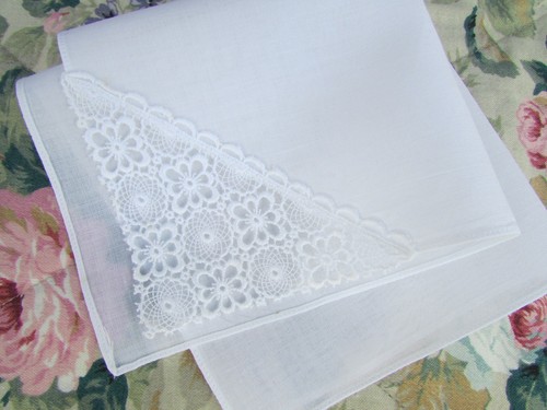 Vintage handkerchief hankie - vintage,