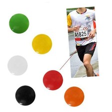 4 Pair Magnetic Bib Clips Race Number Buckle Fixing Clips for Marathon Running