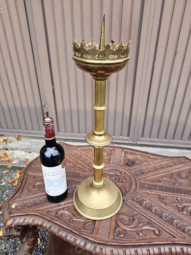 Vintage 50s brass church