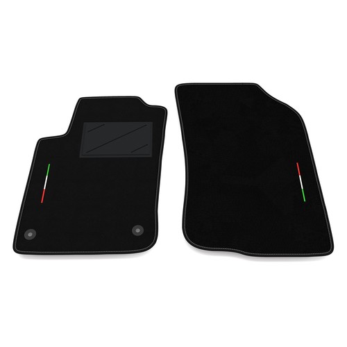 Floor mats front only - front, piece