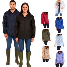 Lightweight Unisex Showerproof Kagool Packable Rain Jacket Mac Cagoule with Hood