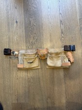 Leather Gold Line Tool Belt