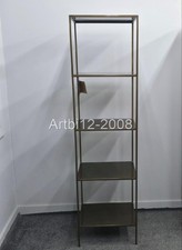 John Lewis nkuku Mahi Iron Shelving Unit, Antique Brass RRP£550 (5350)