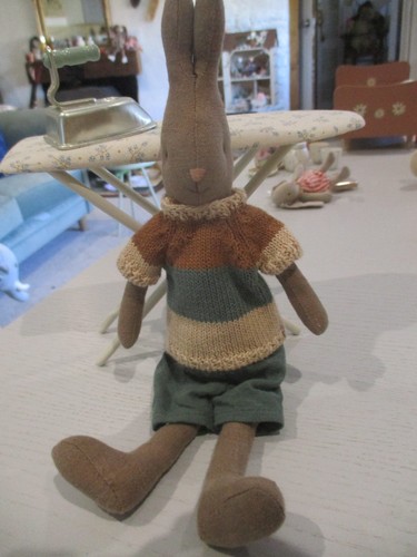Maileg dark skin rabbit - dark,