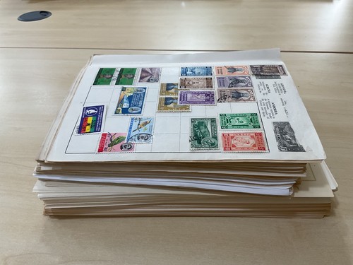 World stamps vintage to - world,
