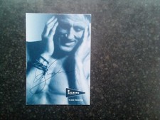 BORJE SALMING AUTOGRAPHED ICE HOCKEY PICTURE CARD 6" X 4"