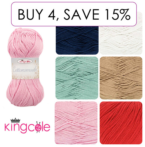 New king cole cotton smooth - cole, dk