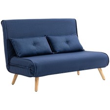 HOMCOM Click Clack Sofa Bed, 2