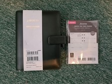 Genuine Filofax Metropol Pocket Organiser Black with New 2026 Diary Brand New