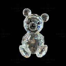 Swarovski Crystal BEAR SMALL 010004 Woodland Friends Mint Rare Retired No Box