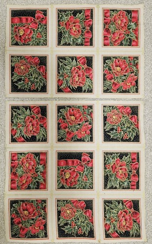 Christmas rose fabric x - rose,