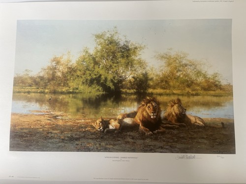 David shepherd signed limited - shepherd,
