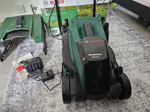 Bosch cordless lawnmower - bosch,