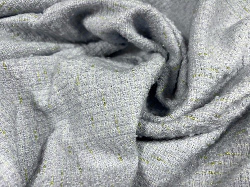 Wool blend heavyweight bouclé - wool,