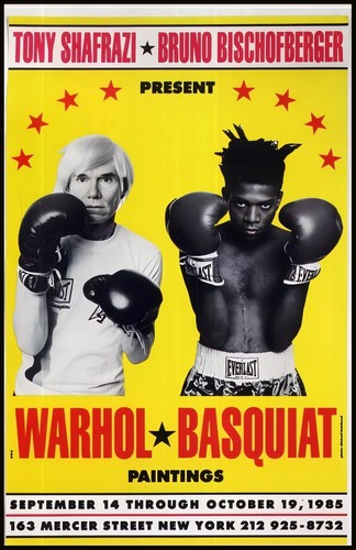 Basquiat 1985 exhibition - basquiat,