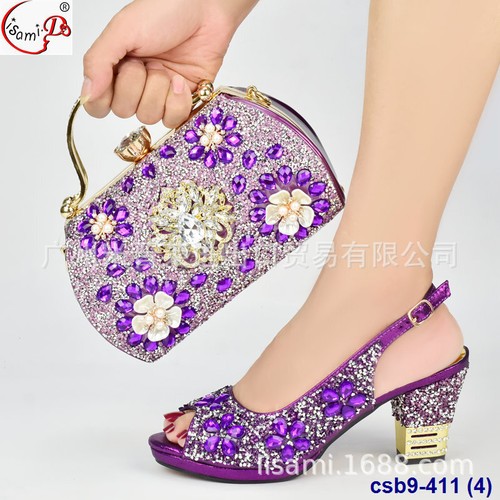 Sandals shoes and bag set - shoes,