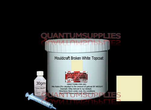 Broken white topcoat flocoat - broken,