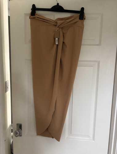 Skims soft wrap skirt - skims,
