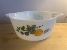 Vintage JAJ Pyrex Orange and