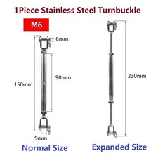 Wire Rope Turnbuckle Stainless