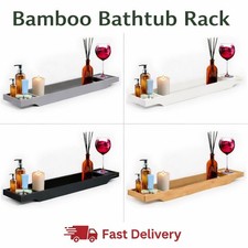 Luxury Bamboo Bath Caddy Tray