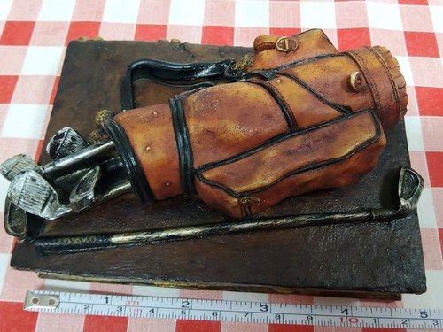 Vintage golf bag desk - vintage,