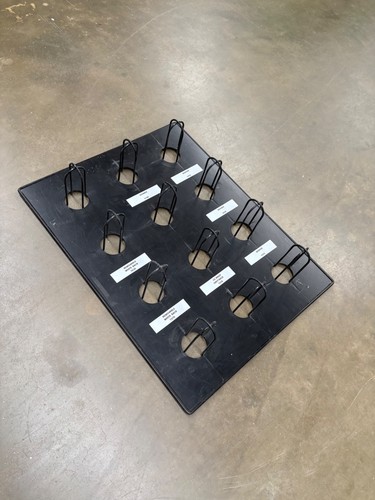 Vinyl roll storage floor - vinyl, rack