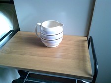 Vintage / Retro Horizontally Sriped Jug - c1960s