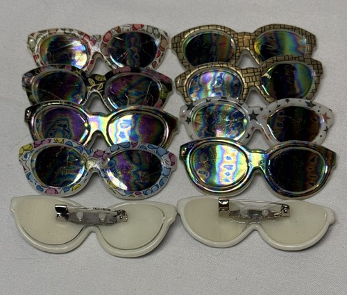Vintage 1980 sunglasses pins - vintage,