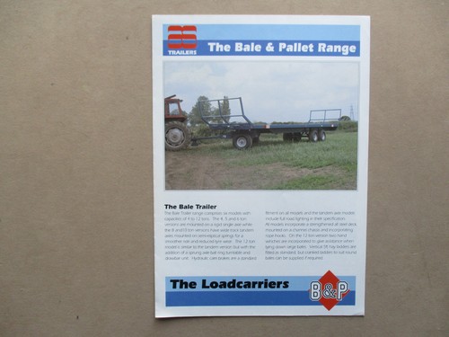 Bale trailer brochure - bale,