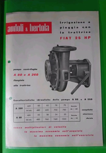 Audoli bertola irrigation - audoli,