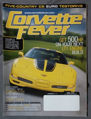 Corvette fever magazine 2006 - corvette,