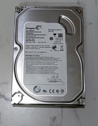 Seagate 500gb hard - seagate,