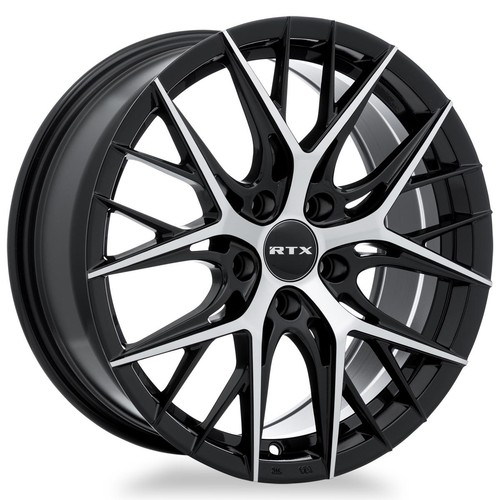 Inch gloss black machined - black,