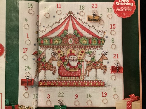 Carousel advent calendar - advent,