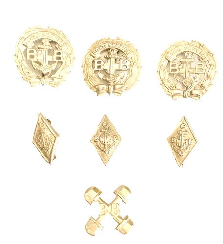 Vintage boys brigade badges - brigade,