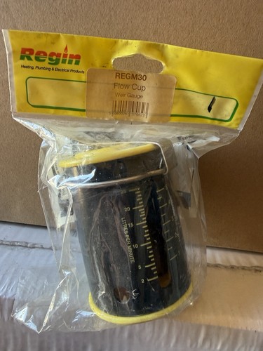 Regin flow cup weir gauge - cup,
