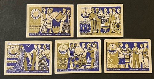 Travelstamps russia matchbox - travelstamps:,