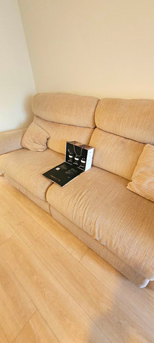 Beige fabric seater - beige,