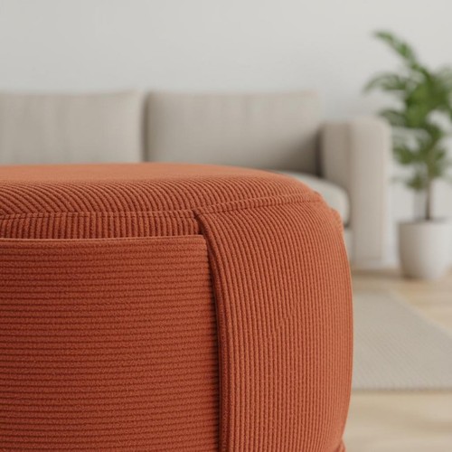 Woven ottoman stool natural - stool,
