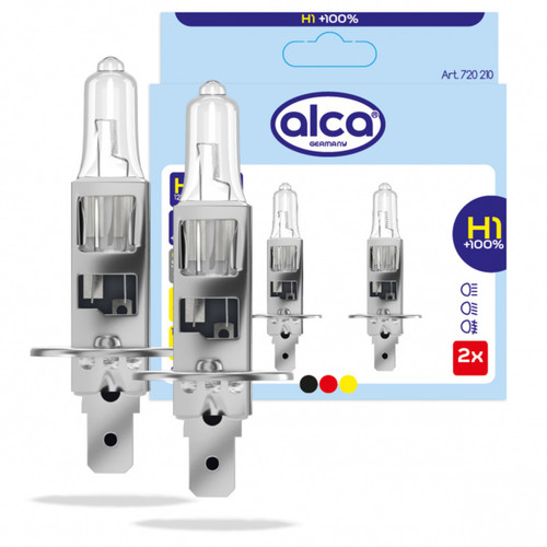 Halogen 2pcs set bulbs - h1, 12v