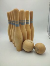Wooden Story 12 pcs Bowling Set