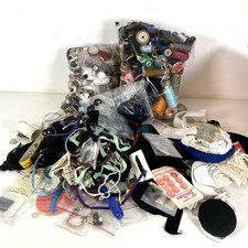 Vintage Haberdashery Sewing Bundle Buttons, Needles, Thread and More Over 3KG