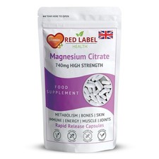 Magnesium Citrate 740mg - 365